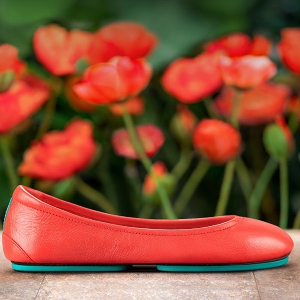 Tieks Poppy Flats